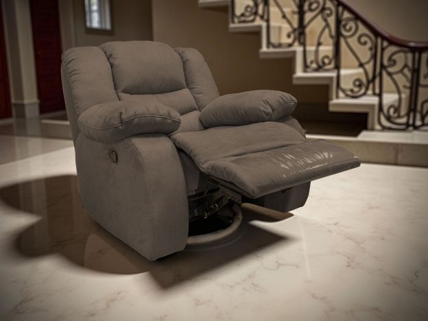 Кресло реклайнер Маранта мехеническое цвет коричневый (фото 340015)
