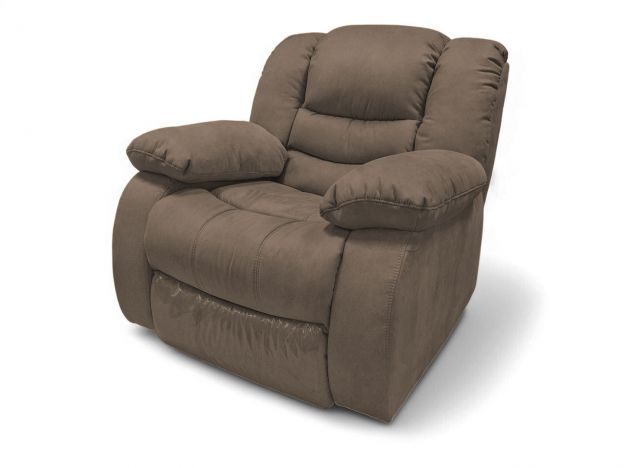 Кресло реклайнер Маранта мехеническое цвет коричневый (фото 340008)