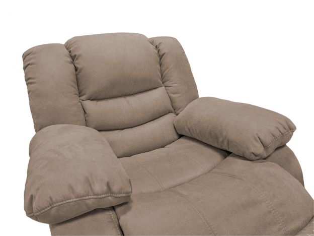 Кресло реклайнер Маранта мехеническое цвет бежевый,коричневый (фото 340082)