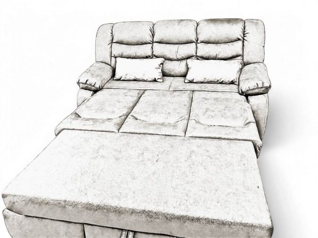 Угловой диван Маранта цвет коричневый (фото 340744)