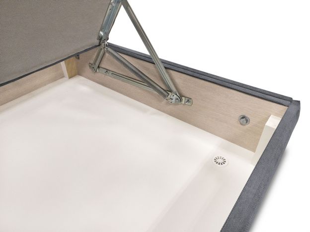 Тахта кушетка Бриз реальное фото образца цвет серый (фото 257136)