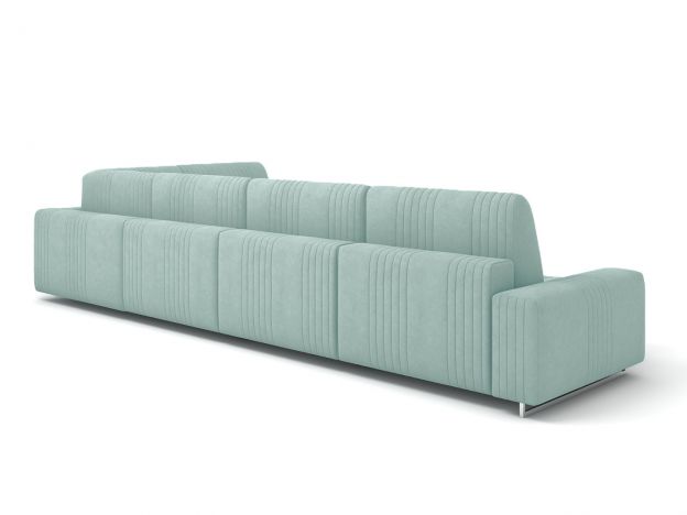 Угловой диван Уолтер цвет бирюза (фото 342469)