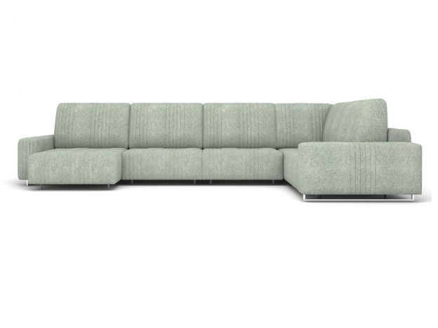 Угловой диван Уолтер цвет зеленый,бирюза (фото 342668)
