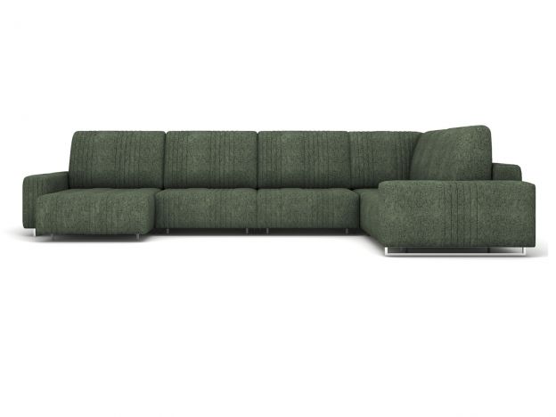 Угловой диван Уолтер цвет зеленый,хаки (фото 342717)