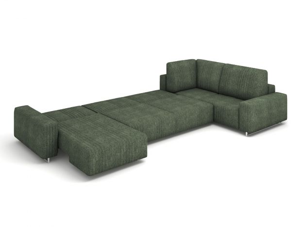 Угловой диван Уолтер цвет зеленый,хаки (фото 342720)