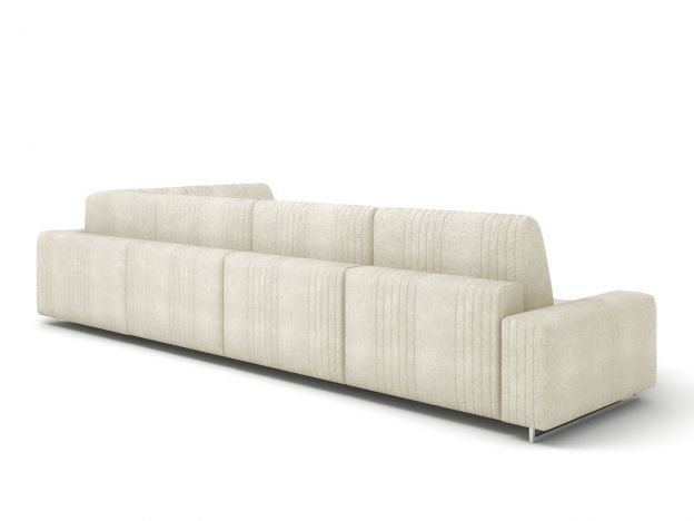 Угловой диван Уолтер цвет белый,бежевый (фото 342754)