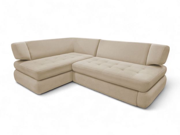 Угловой диван Дискавери реальное фото образца цвет бежевый (фото 343147)