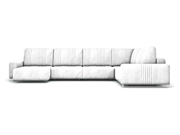 Угловой диван Уолтер цвет серый (фото 342787)