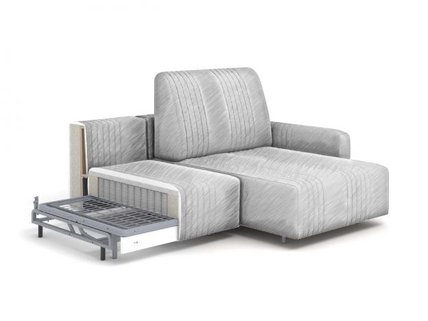 Угловой диван Уолтер цвет серый (фото 343038)