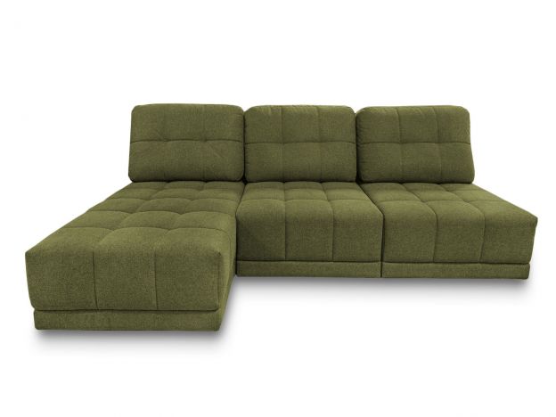 Угловой диван Джефферсон цвет зеленый (фото 281858)