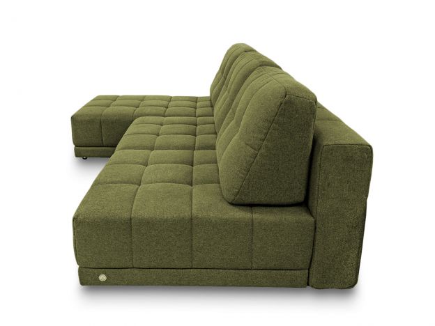 Угловой диван Джефферсон цвет зеленый (фото 281859)