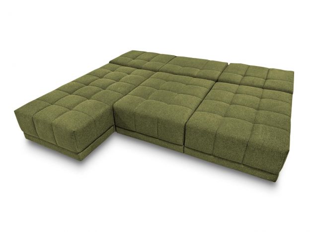 Угловой диван Джефферсон цвет зеленый (фото 281863)