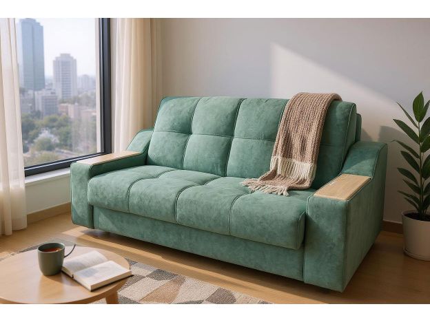 Диван Бостон цвет зеленый (фото 343390)