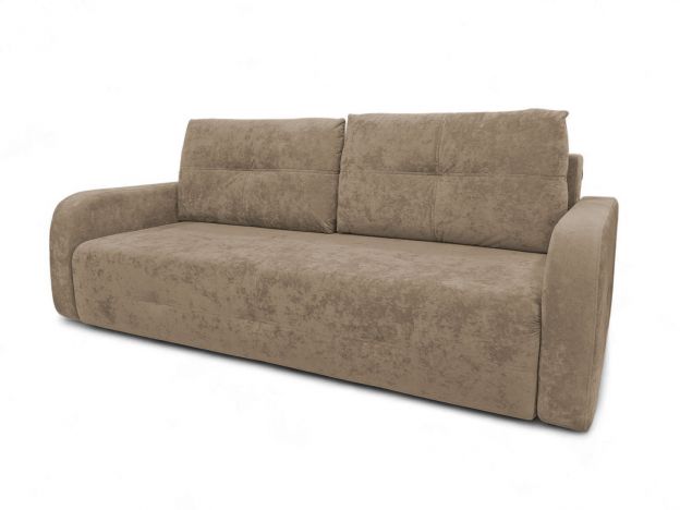 Диван Ленни цвет бежевый,коричневый (фото 343656)