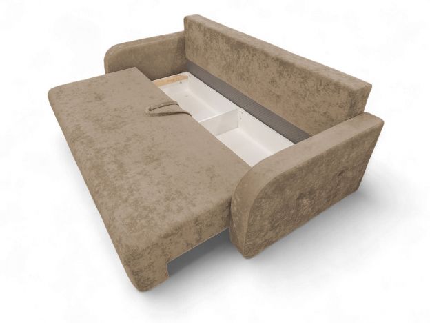 Диван Ленни цвет бежевый,коричневый (фото 343659)