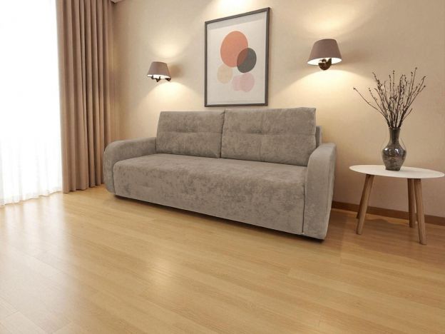 Диван Ленни цвет бежевый,коричневый (фото 343662)