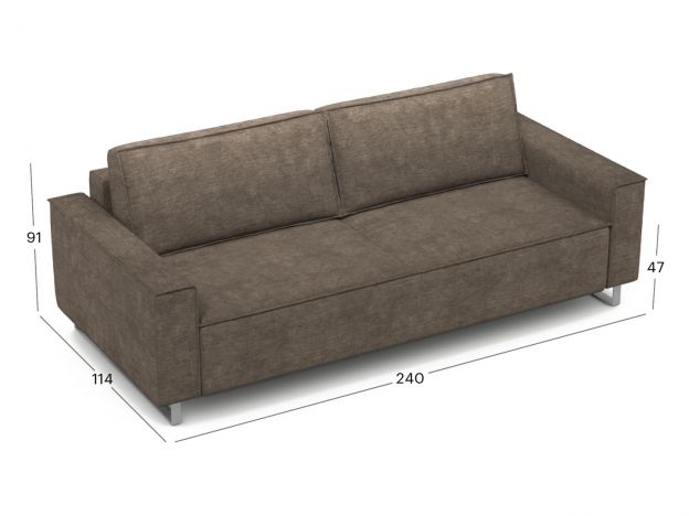 Диван MOON 005 цвет коричневый (фото 344493)