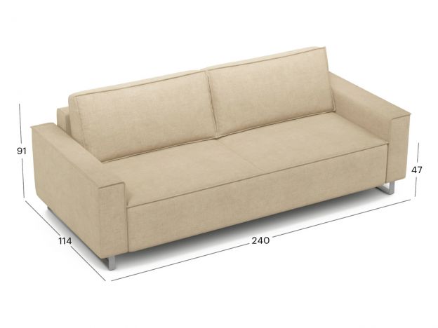 Диван MOON 005 цвет бежевый (фото 344553)