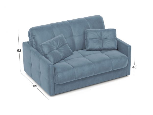 Диван MOON 015 цвет голубой (фото 345004) Диван MOON 015 цвет голубой (фото 345004)