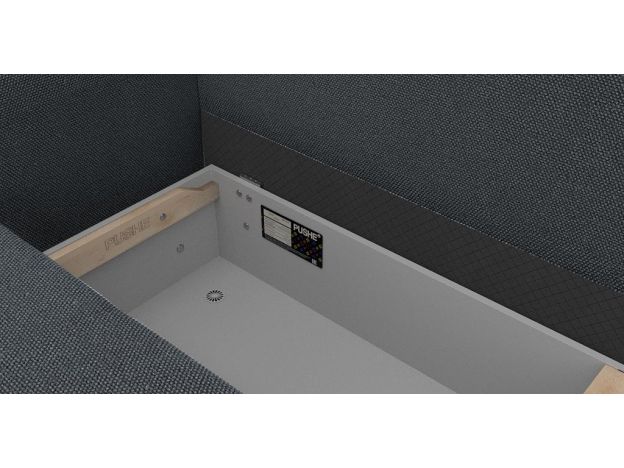 Диван Ленни цвет черный,серый (фото 344258)