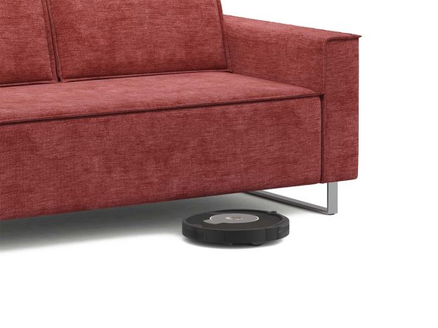 Диван MOON 005 цвет красный,бордовый (фото 344349)