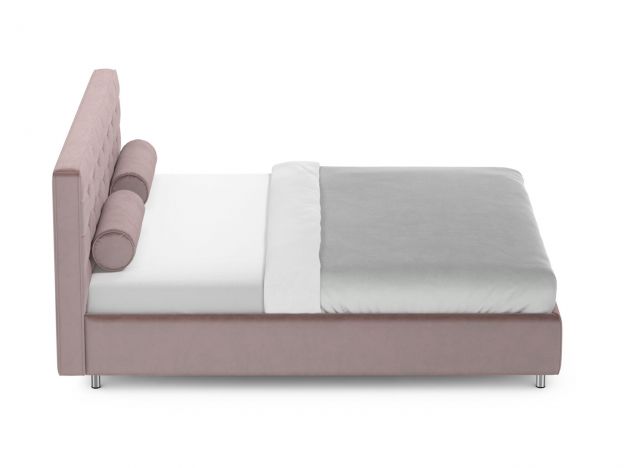 Кровать с подъемным механизмом MOON 1165 цвет красный,розовый (фото 275967)