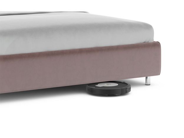 Кровать с подъемным механизмом MOON 1165 цвет красный,розовый (фото 275970)