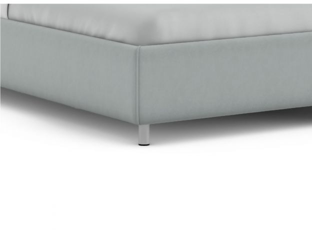 Кровать с подъемным механизмом MOON 1165 цвет серый (фото 276545)