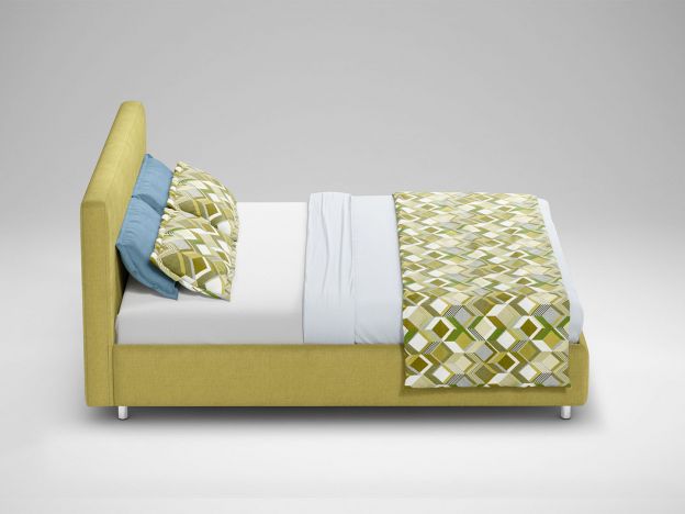 Кровать с подъемным механизмом MOON 1166 цвет желтый,зеленый (фото 171915)