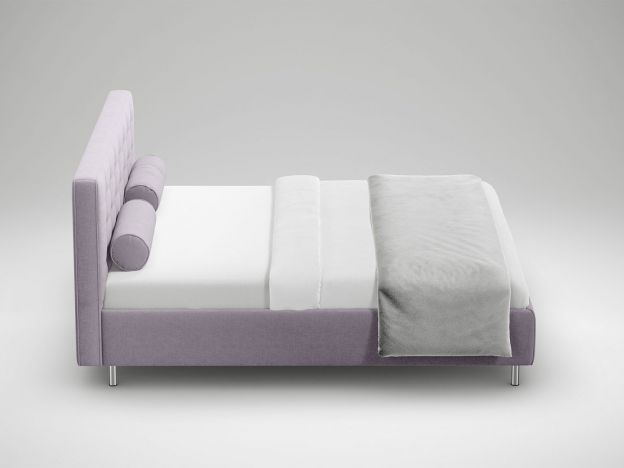 Кровать с подъемным механизмом MOON 1165 цвет сиреневый (фото 345412)