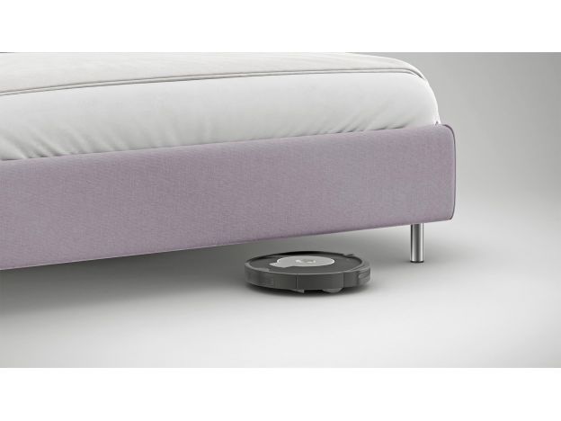 Кровать с подъемным механизмом MOON 1165 цвет сиреневый (фото 345415)