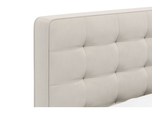 Кровать с подъемным механизмом MOON 1165 цвет белый,бежевый (фото 276664)