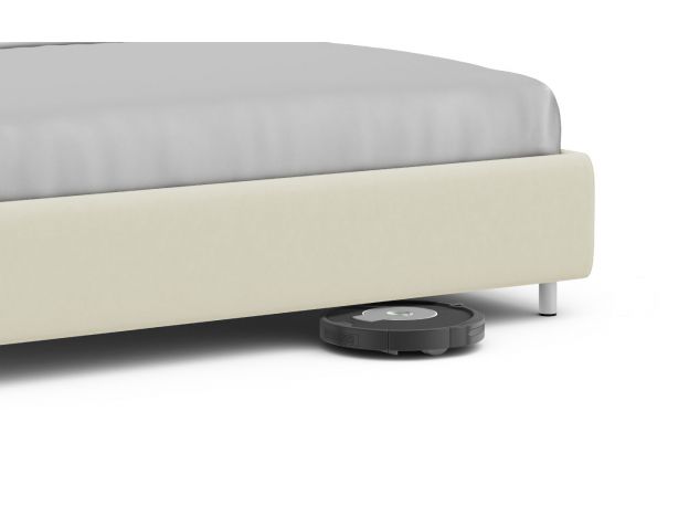 Кровать с подъемным механизмом MOON 1166 цвет белый (фото 318016)