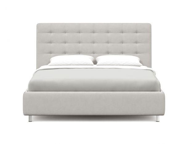 Кровать с подъемным механизмом MOON 1165 цвет белый,серый (фото 277638)