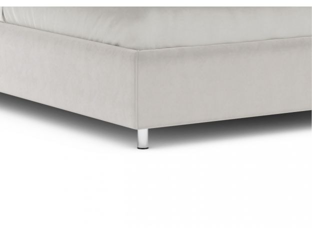 Кровать с подъемным механизмом MOON 1165 цвет белый,серый (фото 277645)