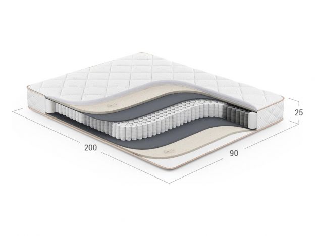 Матрас пружинный MOON MEDIC 863 (фото 286851) Матрас пружинный MOON MEDIC 863 (фото 286851)