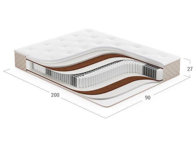 Матрас пружинный MOON MEDIC 864 (фото 286893) Матрас пружинный MOON MEDIC 864 (фото 286893)