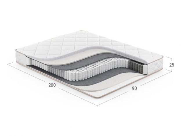 Матрас пружинный MOON MEDIC 862 (фото 286809) Матрас пружинный MOON MEDIC 862 (фото 286809)