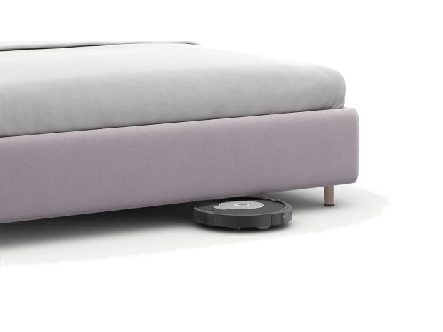 Кровать с подъемным механизмом MOON 1166 цвет сиреневый (фото 320883)