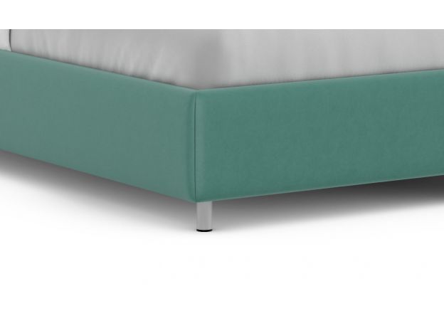 Кровать с подъемным механизмом MOON 1166 цвет зеленый (фото 319236)