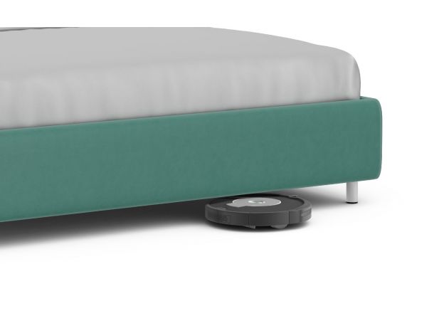 Кровать с подъемным механизмом MOON 1166 цвет зеленый (фото 319237)