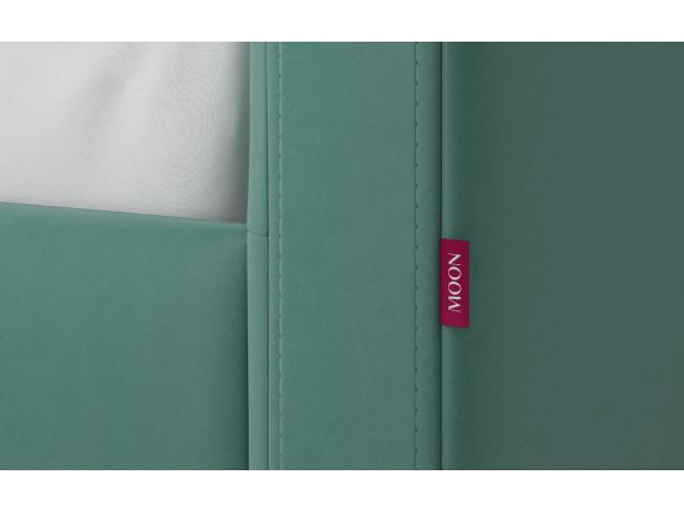 Кровать с подъемным механизмом MOON 1166 цвет зеленый (фото 319437)