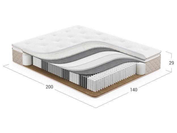 Матрас пружинный MOON MEDIC 868 (фото 287031) Матрас пружинный MOON MEDIC 868 (фото 287031)