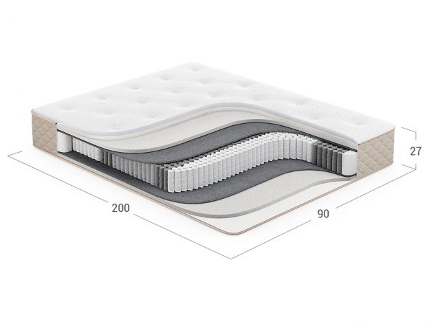 Матрас пружинный MOON MEDIC 865 (фото 286935)