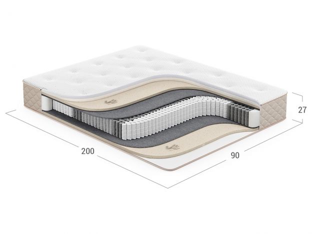 Матрас пружинный MOON MEDIC 866 (фото 286983) Матрас пружинный MOON MEDIC 866 (фото 286983)