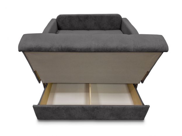 Диван Плаза цвет черный,серый (фото 231546)