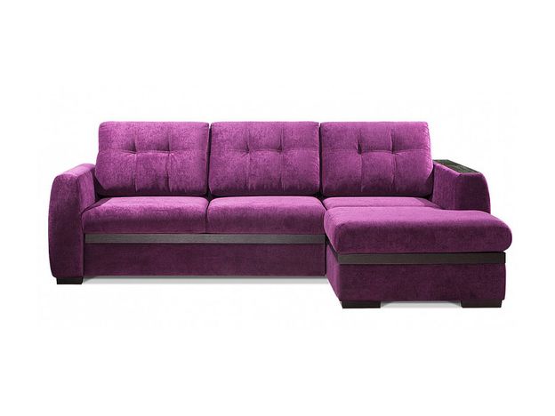 Угловой диван Айдер цвет фиолетовый  (код 361550)