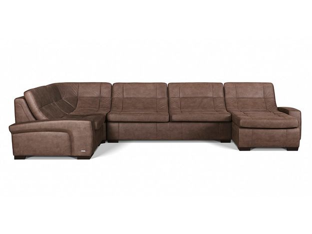 Угловой диван Лангрей цвет коричневый  (код 609291)