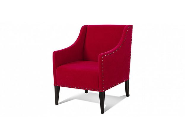 Кресло Лайоль с низкой спинкой цвет красный  (код 272166)
