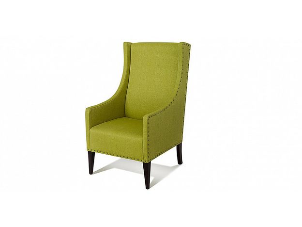 Кресло Лайоль с высокой спинкой цвет зеленый  (код 820381)